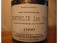 Domaine Patrick Clémencet - 1° cru