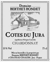 Domaine Berthet Bondet - Chardonnay