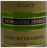Domaine Haegi Gewurztraminer