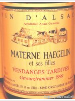 Domaine Materne Haegelin - Vendanges Tardives