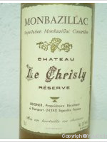 Château Le Chrisly - Réserve