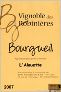Vignoble des Robinières - L'Alouette