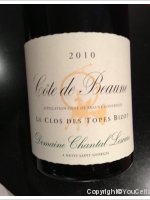 Domaine Chantal Lescure - Clos des Topes Bizot