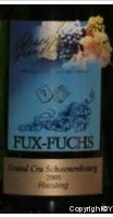 Fux Fuchs - Grand Cru Schoenenbourg