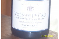 Arnaud Ente, Premier Cru Les Santenots du Milieu
