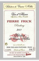 Pierre Frick - Sélection de Grains Nobles
