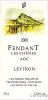Les Frères Philippoz - Fendant Les Chênes