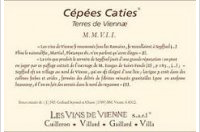 Les Vins de Vienne - Cépées Caties - Terres de Viennae