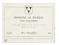 Domaine de Durban - Cuvée sélectionnée