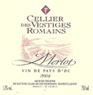 Cellier des Vestiges Romains - Merlot