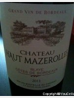 Château Haut Mazerolles