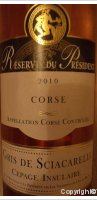 Réserve du Président, Gris de Sciacarellu