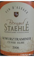 Bernard Staehlé - Cuvée Elise
