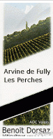 Benoît Dorsaz, Arvine Les Perches