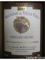 Malvoisie des Vieux Parcs - Vieilles Vignes