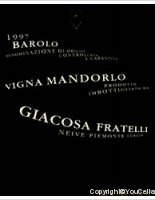 Giacosa Fratelli - Vigna Mondorlo