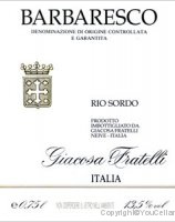 Giacosa Fratelli - Rio Sordo