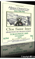 Domaine Ernest Burn - Grand Cru Goldert - Clos Saint-Imer - Sélection de Grains Nobles