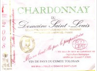 Chardonnay du Domaine Saint-Louis