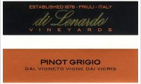 Di Lenardo Vineyards Pinot Grigio Vigne dai Vieris