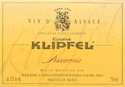 Eugène Klipfel - Cuvée Particulière