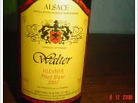 Bernard Walter et Fils, Klevner Pinot Blanc