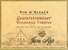 Jean Sipp Gewurztraminer Vendange Tardive