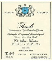 Elio Altare, Vigneto Arborina