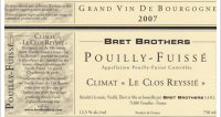 Bret Brothers - Climat Le Clos Reyssie