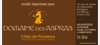 Domaine des Aspras - Cuvée Tradition