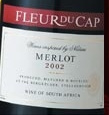 Fleur du Cap Merlot