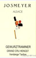 Josmeyer - Grand Cru Hengst - Vendanges Tardives