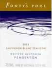 Fonty's Pool - Sauvignon Sémillon