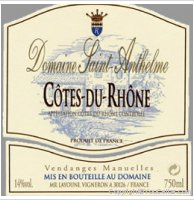 Domaine Saint Anthelme Cuvée Les Garrigues