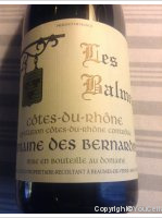 Domaine des Bernardins, Les Balmes