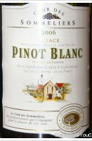Club des Sommeliers Pinot Blanc