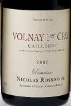 Nicolas Rossignol - 1er Cru Caillerets