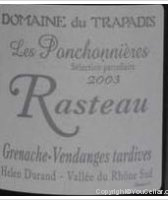 Domaine du Trapadis- Les Ponchonnières