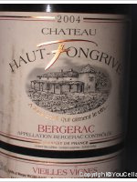 Château Haut Fongrive - Cuvée Vieilles Vignes