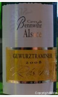 Caves de Bennwihr - Réserve