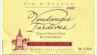 Domaine Sylvie Spielmann - Blosenberg Bergheim Vendanges Tardives