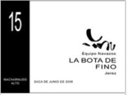 Equipo Navazos - La Bota de Fino Macharnudo Alto n°15
