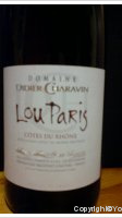 Domaine Didier Charavin, Lou Paris