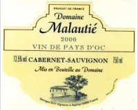 Domaine Malautié - Cabernet Sauvignon