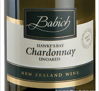 Babich, Chardonnay Unoaked