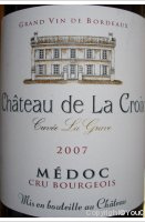 Château de La Croix - Cuvée La Grave