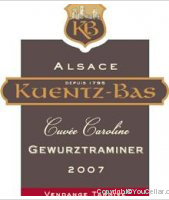 Kuentz-Bas - Cuvée Caroline Vendanges Tardives