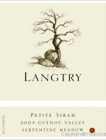 Langtry Petite Sirah Serpentine Meadow