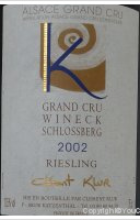 Clément Klur - Grand Cru Wineck Schlossberg