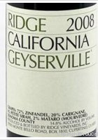 Ridge, Geyserville